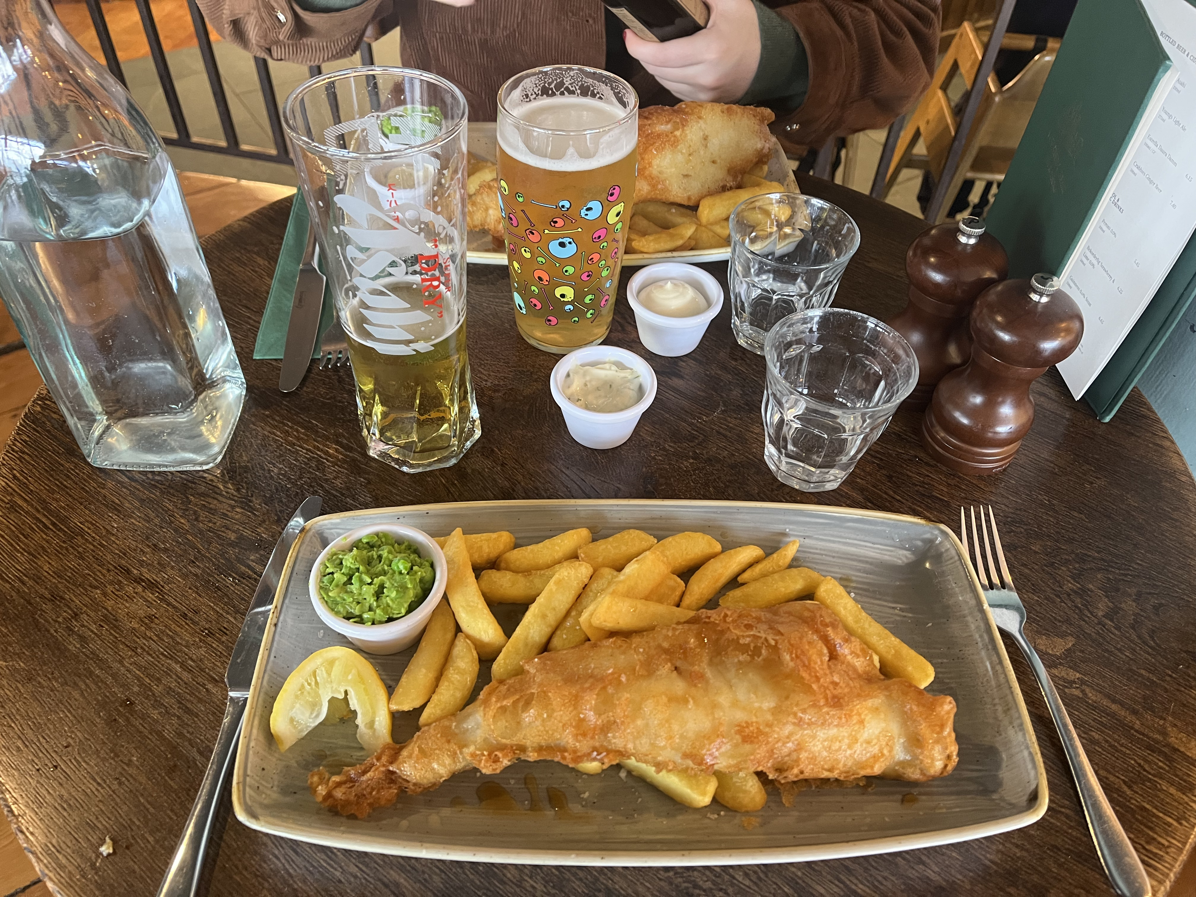 Lunch at the Founder's Arms