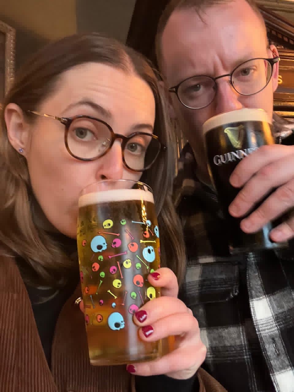 Our last London pints